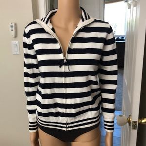 Star clipper zip up sweater